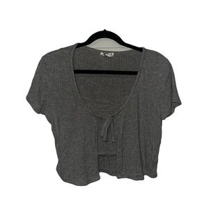 Gray Women's Top